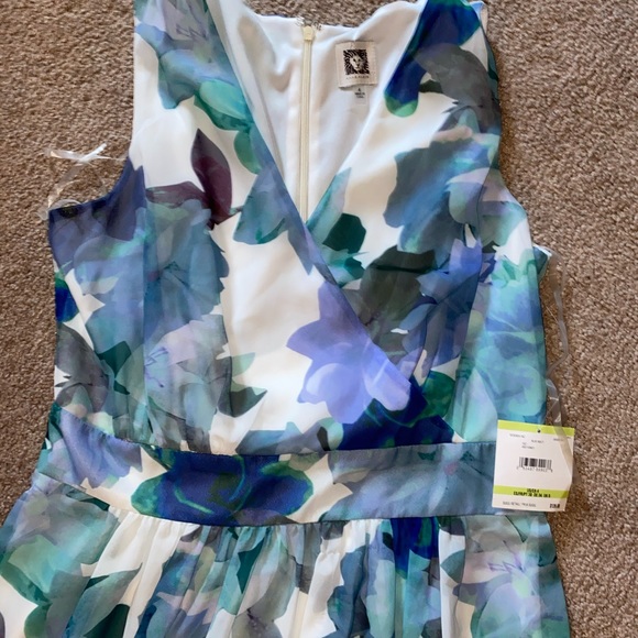 Dress Anne Klein blue multi - Picture 2 of 4